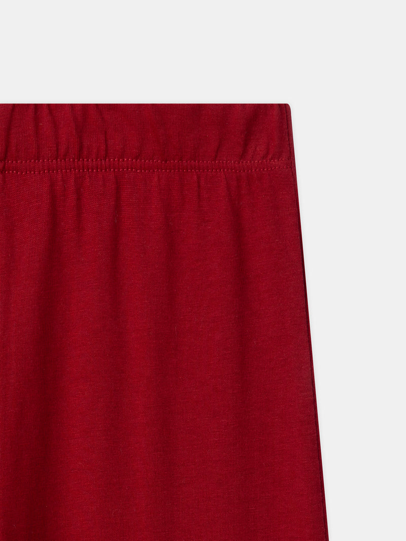 Pyjama Harry Potter bordeaux et écru imprimé "Gryffondor" Garçon
