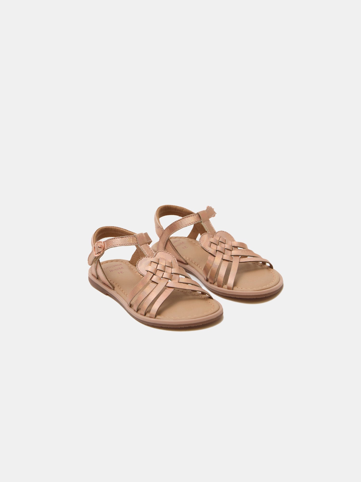 Sandales rose gold Fille