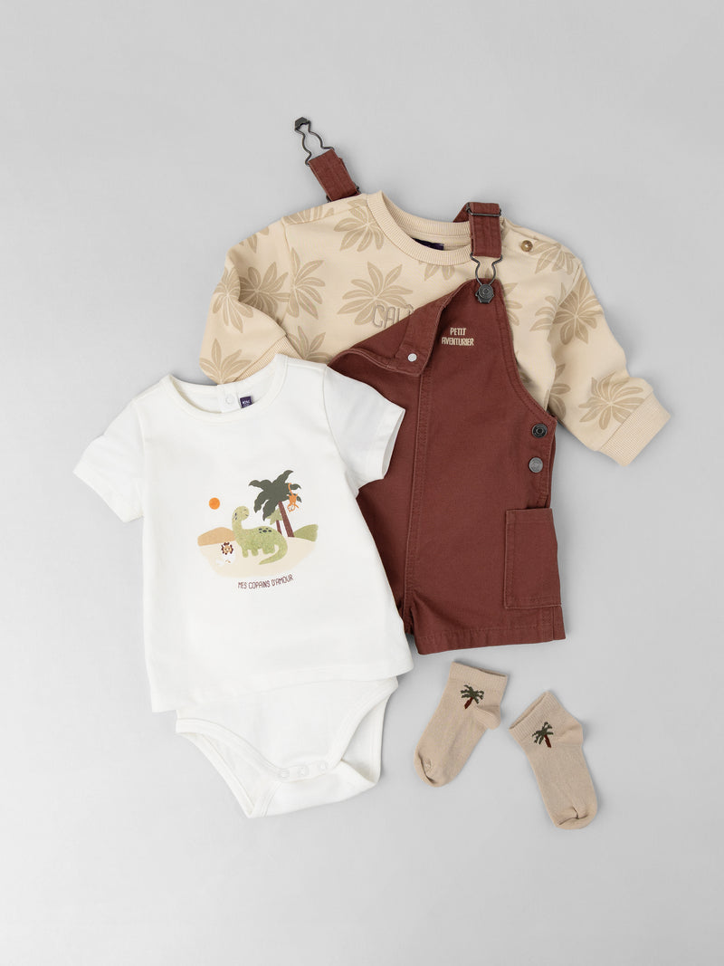 Tenue de Bébé Garçon : Explorateur du Désert - 1