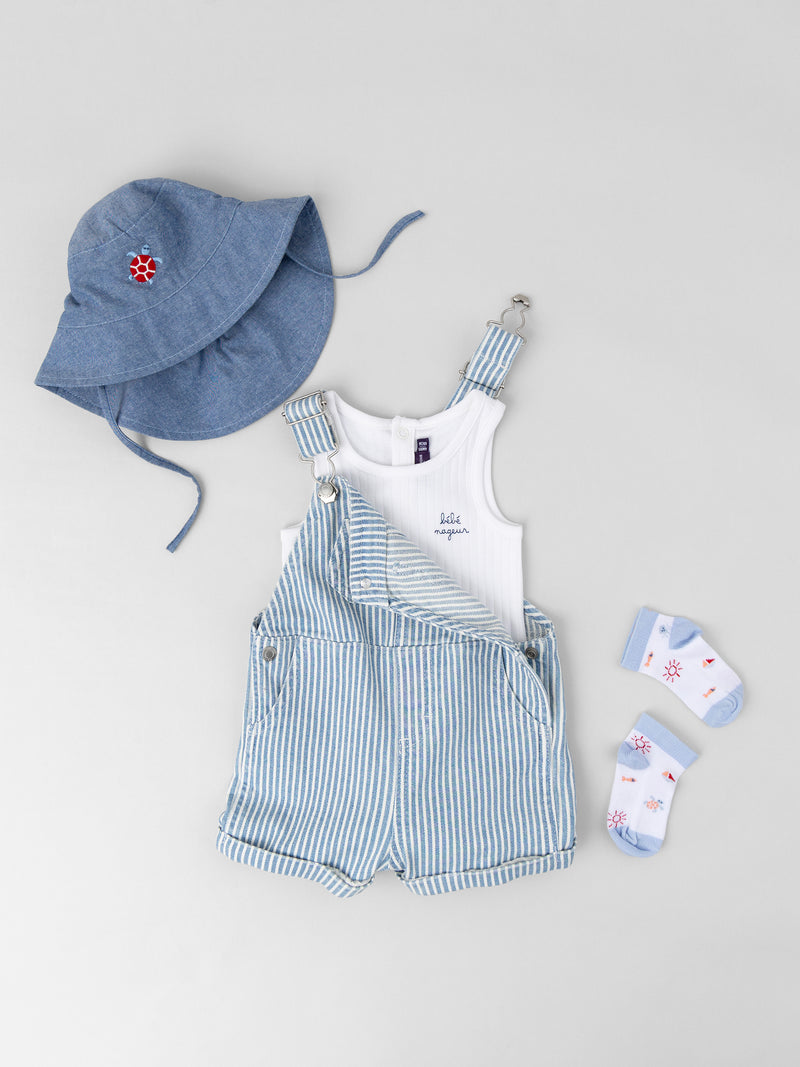 Tenue Bébé Garçon : Ligne d'Horizon - 1