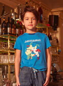 Tee Shirt Manches Courtes Bleu KLAGAGE / 24E3PGN2TMC701