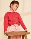 Cardigan rouge en coton FRITETTE 1 / 23E2PFJ1CARF507