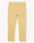 Chino jaune FACLAGE / 23E3PG81PANB112