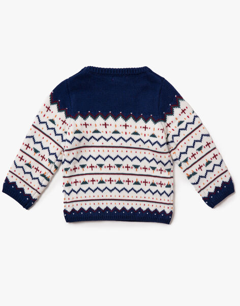 Pull Jacquard Multicolore Pull Gilet Et Cardigan Bebe Sergentmajor