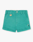 Short en twill turquoise moyen FAVLADIMIR / 23E1BGQ1SHO209