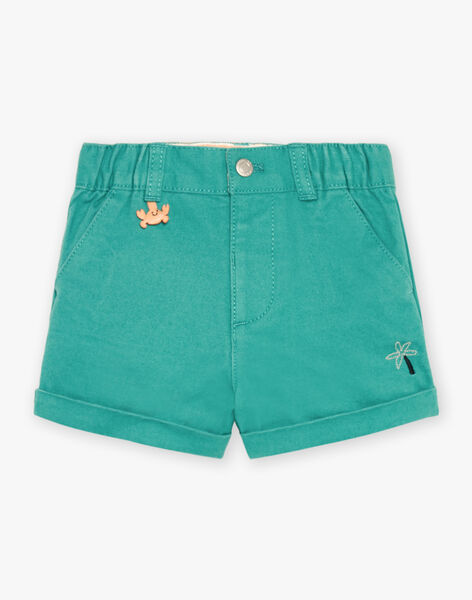 Short en twill turquoise moyen FAVLADIMIR / 23E1BGQ1SHO209