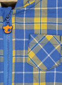 Gilet bleu marine et jaune RACYRUS / 19E1BG61GIL707