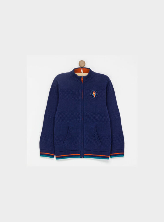 Gilet bleu  PAPLOAGE / 18H3PG62GILC208