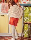 Poncho écru en maille torsadée DOPOCHETTE / 22H2PFF1PONA011