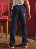 Pantalon Confortable Bleu marine MOBOAGE / 25E3PGJ1CFP070