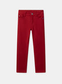 Pantalon Rouge NOCINAGE / 25H3PGP1PAN510