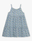 Robe courte vanille à imprimé fleuri FRUROBETTE 1 / 23E2PFX6RBS114