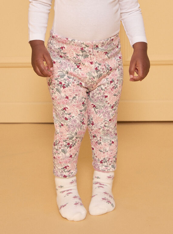 Legging fleuri LANINON / 24H1BFQ1LG001