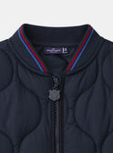 Veste bleu marine matelassé Garçon NOVESTAGE / 25H3PGP1VTG705