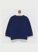 Pull bleu marine RAEDOU / 19E1BGC1PUL713