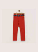 Pantalon rouge RIBOLAGE / 19E3PGE1PANF510