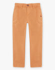 Pantalon droit camel DEMENAGE / 22H3PGF1PAN804