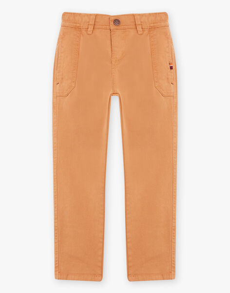 Pantalon droit camel DEMENAGE / 22H3PGF1PAN804
