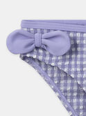 Maillot de bain deux pièces imprimé vichy  MRUNOUETTE / 25E4PFC5D4L001