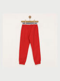 Bas de jogging rouge RABOTAGE 3 / 19E3PGB3JGB050