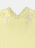 Robe Jaune KRETULETTE / 24E2PFL6ROBB103