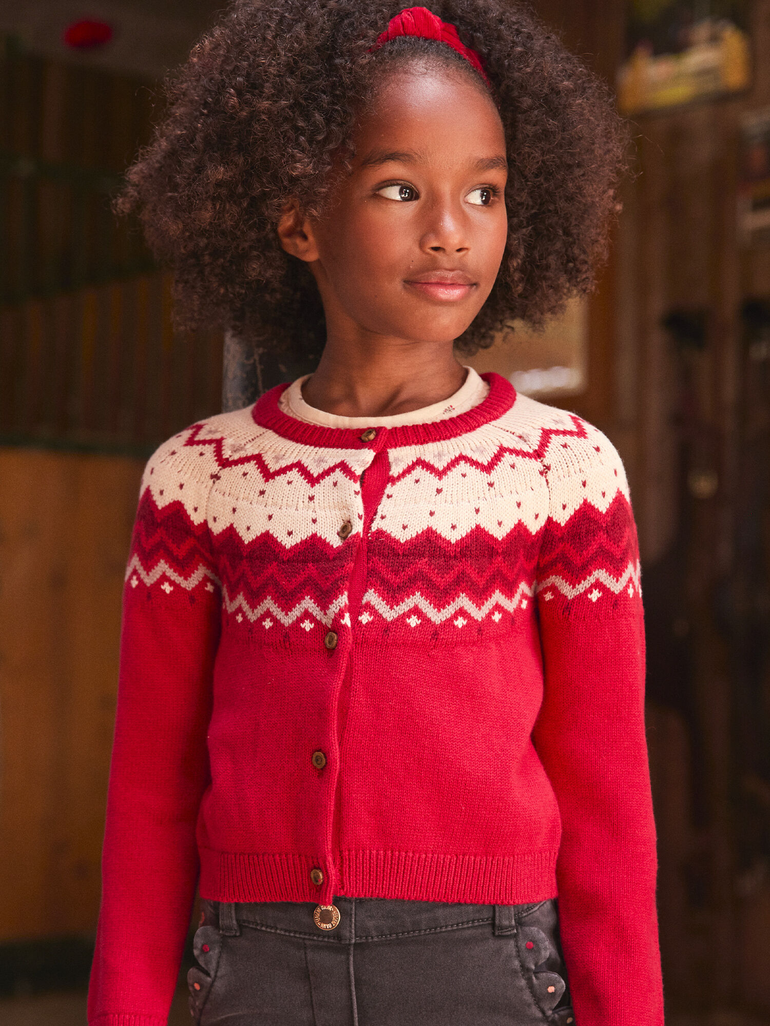 Pull Gilet Cardigan Nouvelle Collection Imprimes exclusifs Mode Enfant de 0 a 11 ans Sergent Major