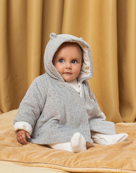 Veste en velours bébé mixte 22H0CMH1VES943