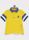 Polo jaune REBIAGE / 19E3PGC1POL412