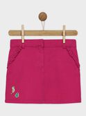 Jupe rose ROYLOETTE / 19E2PFQ1JUPD302