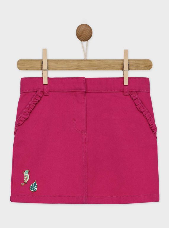 Jupe rose ROYLOETTE / 19E2PFQ1JUPD302