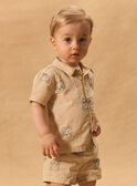 Chemise manches courtes pandas MAYOAN / 25E1BGR1CHM806