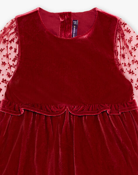 Robe en velours à manches longues DAVERA / 22H1BF61ROBF526