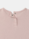Tee Shirt Manches Courtes Rose MLAFRETTE / 25E2PFK2TMC301