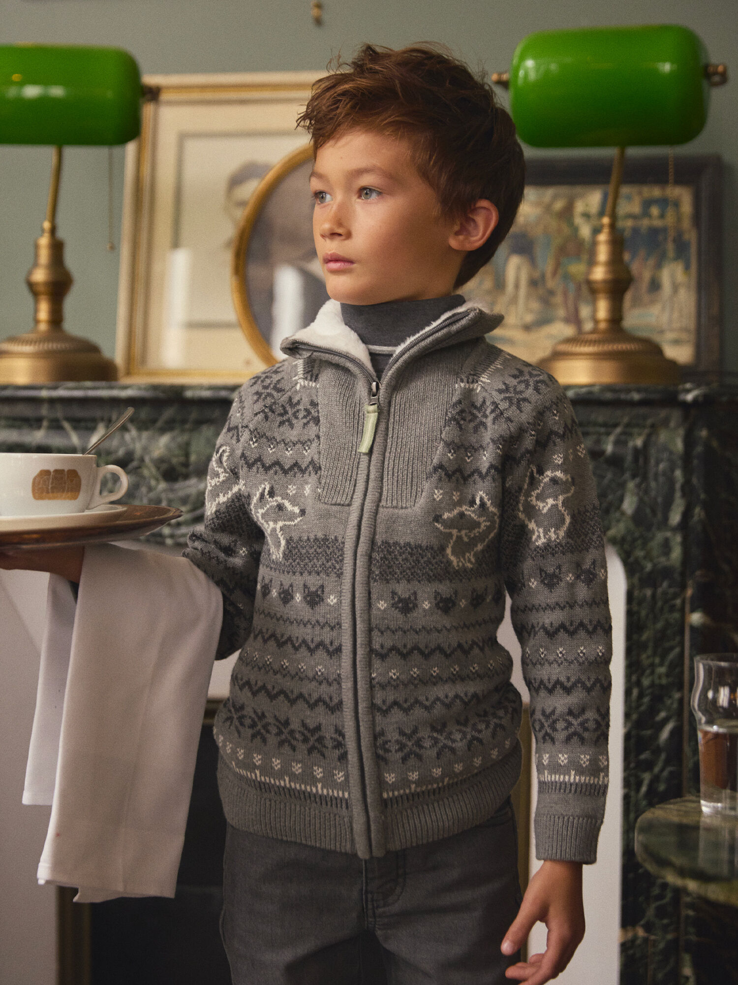 Pull Gilet Sweat Nouvelle Collection Imprimes exclusifs Mode Enfant de 0 a 11 ans Sergent Major