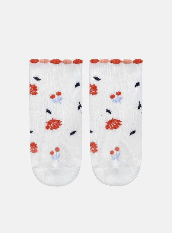 Chaussettes bouclettes à motif  KADEBORAH / 24E4BF42SOQ001