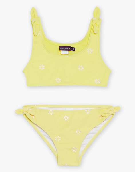 Maillot de bain 2 pièces jaune citron FRYLORETTE / 23E4PFM3D4LB104