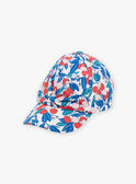 Casquette écrue à imprimé fleuri KLUCASETTE / 24E4PFG2CHA001