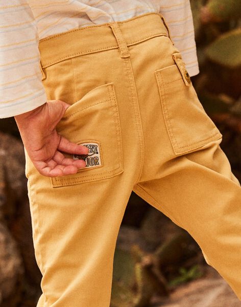 Chino jaune FACLAGE / 23E3PG81PANB112