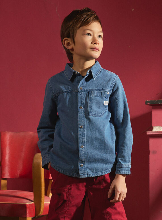 Chemise en jean MOLIAGE / 25E3PGJ1CHMP270