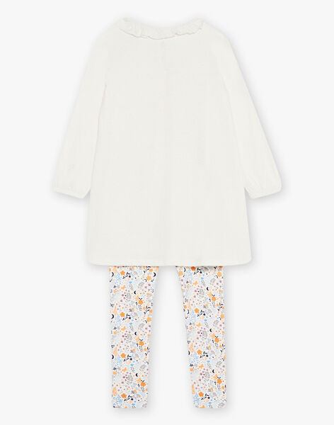 Chemise de nuit en jersey et legging à motifs renard et fleurs DOUNAETTE / 22H5PF22CHN001