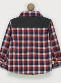 Chemise rouge à carreaux PATOM / 18H1BGQ1CHMF518