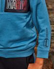 Sweat Marin bleu à col zippé FOVARAGE / 23E3PGC1SWE201