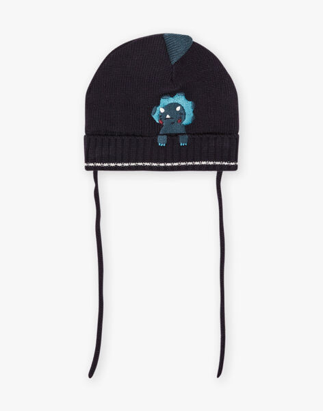 Bonnet Bleu Petrole Motif Dinosaure Bebe Garcon Achat En Ligne Bonnet Echarpe Et Gant Sergentmajor