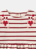Robe rayée LAPRUNE / 24H1BFR2ROB001