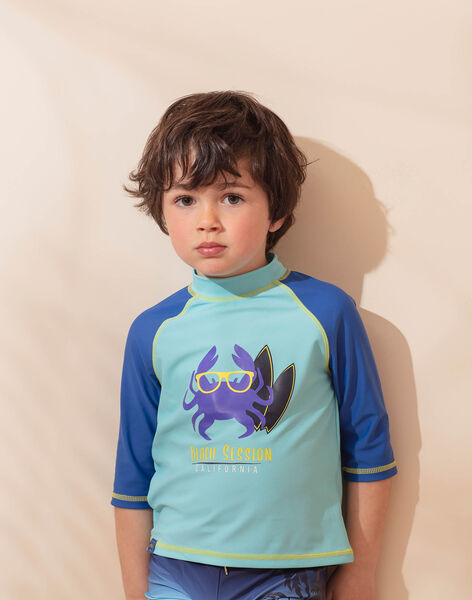 Tee Shirt De Bain Anti Uv Bleu Crabe Surfeur Enfant Garcon Nouveautes Enfant Sergentmajor Tee Shirt De Bain Anti Uv Bleu Crabe Surfeur Enfant Garcon Nouveautes Enfant Sergentmajor