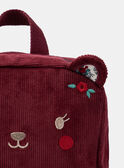 Sac à dos chat LAGWENDOLINE / 24H4BFL1BESD307