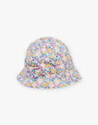 Chapeau écru à imprimé fleuri FASOLINE / 23E4BFS1CHA001