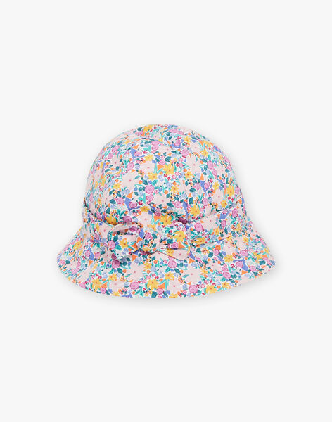 Chapeau écru à imprimé fleuri FASOLINE / 23E4BFS1CHA001