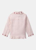 Veste en jean rose MOJACKETTE / 25E2PFJ1VESD317