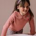 Sweat rose col claudine